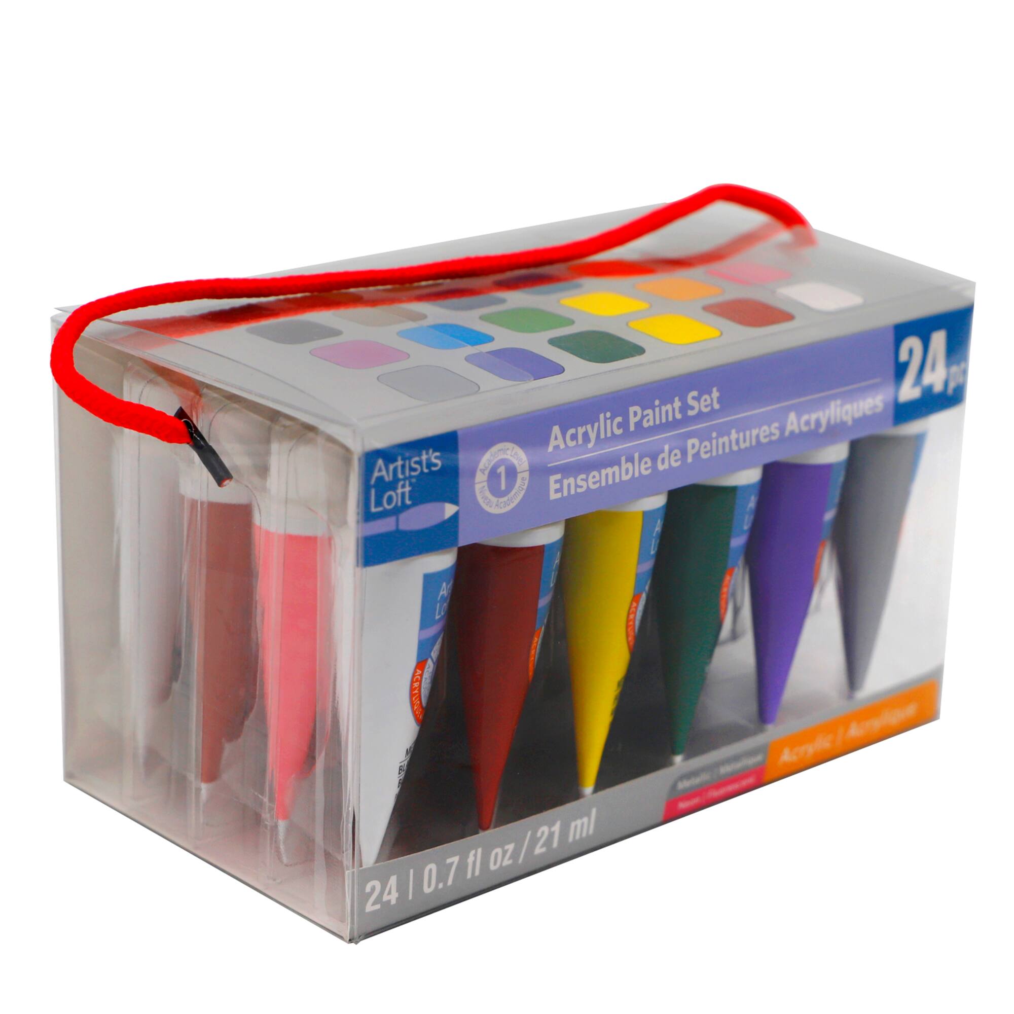 Metallic & Neon Acrylic Paint Set by Artist's Loft™